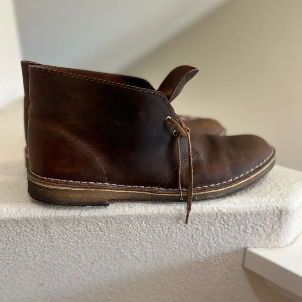 Clarks Original Desert Boot Evo Beeswax Leather boots Men’s Size 16